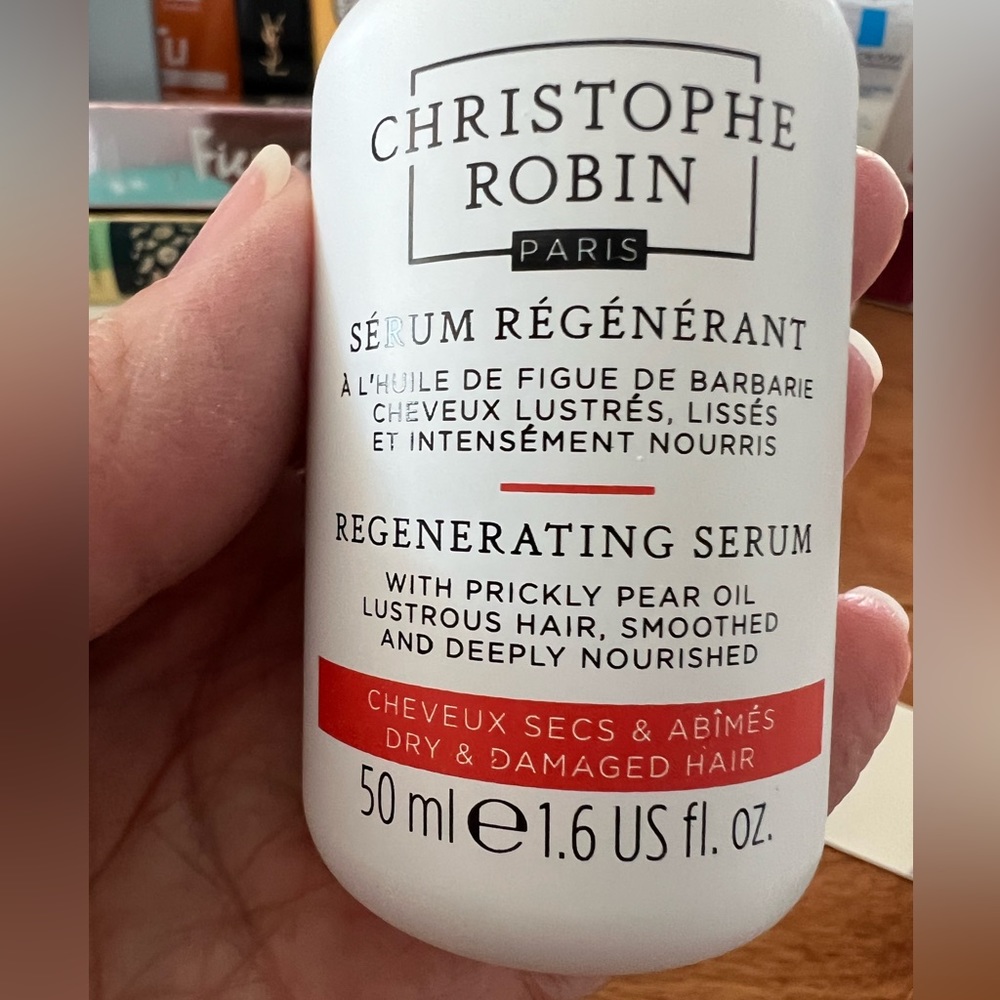 Christophe Robin Regenerating Hair Serum with prickly pear oil. 50 ml - Picture 2 of 12
